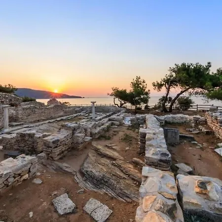 شقة Thasos Seaside Serenity - Seaview & Garden Nests أستريس